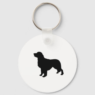 Llavero Golden Retriever Silhouette Love Dogs