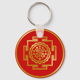 Llavero Golden Shree Yantra