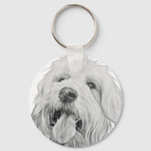 Llavero Goldendoodle