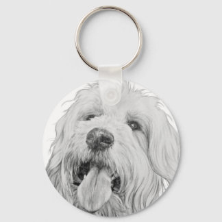 Llavero Goldendoodle