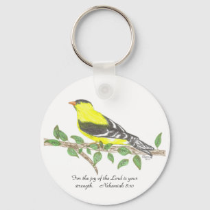 Llavero Goldfinch Keychain