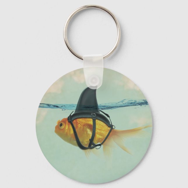 Llavero Goldfish with a Shark Fin (Anverso)