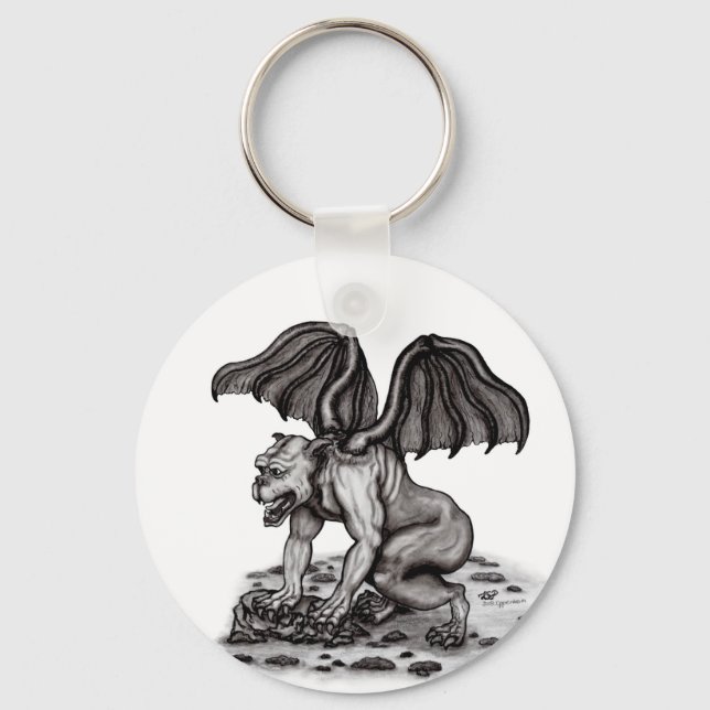 Llavero Golem Gargoyle (Anverso)