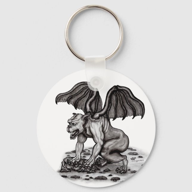Llavero Golem Gargoyle (Anverso)
