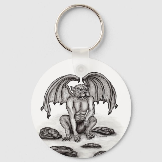 Llavero Golem Gargoyle (Anverso)