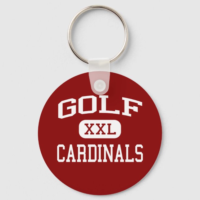 Llavero Golf - Cardenales - Medio - Morton Grove Illinois (Anverso)