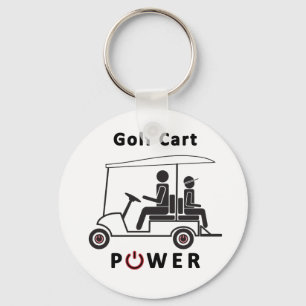 Llavero Golf Cart Power