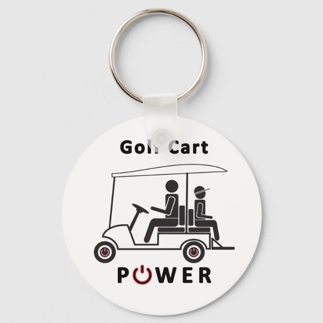 Llavero Golf Cart Power (Anverso)