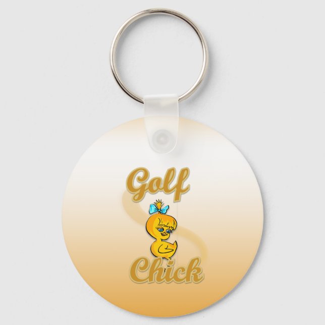 Llavero Golf Chick (Anverso)