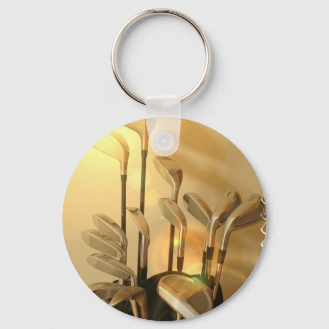 Llavero Golf Clubs Keychain (Anverso)