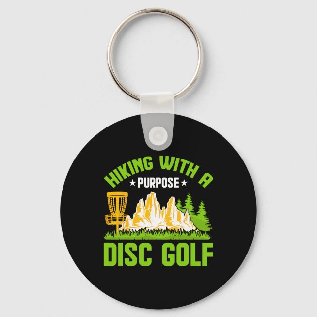 Llavero Golf Discapacitado Con Un Propósito Disc Golf (Anverso)