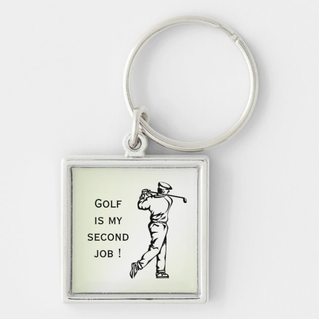 Llavero Golf Divertido (Frente)