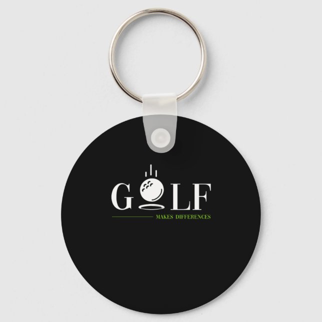 Llavero Golf hace diferencias Golf Golf Club Gi (Anverso)