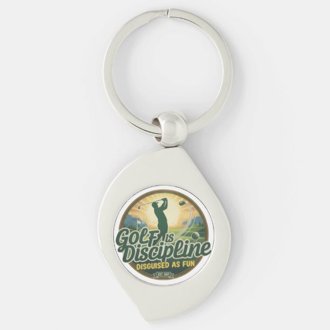 Llavero Golf Is Discipline Disguised as Fun (Anverso)