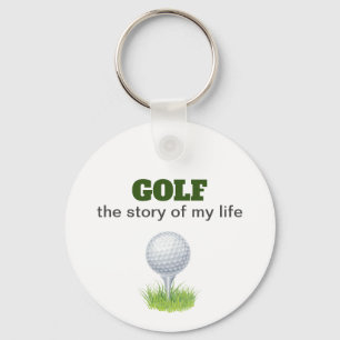 Llavero Golf la historia de mi vida divertido adorno de ce