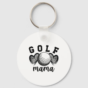 Llavero Golf Mamá Corre A La Madre Golf De Un Jugador De G