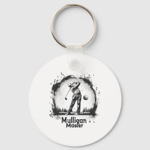 Llavero Golf Mulligan Master Tees Gráficos Para Hombres Y