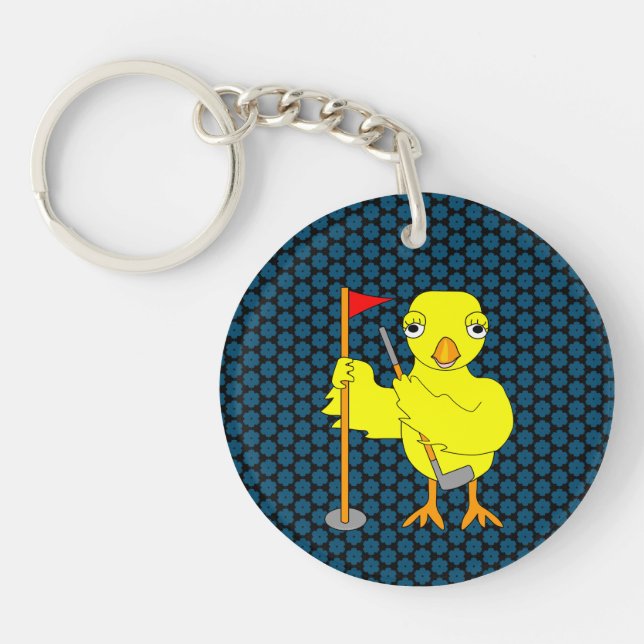 Llavero Golfer Chick (Frente)