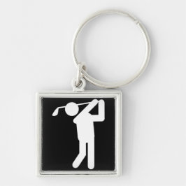 Llavero Golfer masculino - Hombre de golf