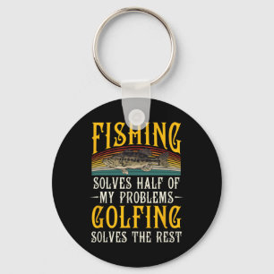 Llavero Golfing resuelve el resto de mis problemas Pesca H