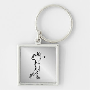 Llavero Golfista