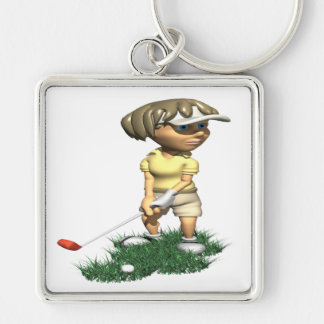 Llavero Golfista de la mujer