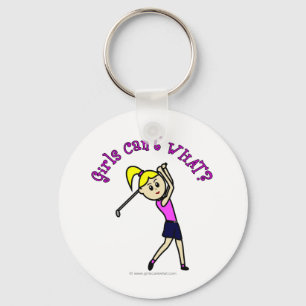 Llavero Golfista mujer ligera