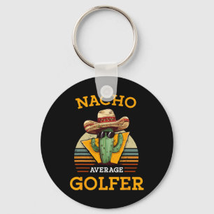 Llavero Golfista No Promedio Divertido Jugador de Golf Mex
