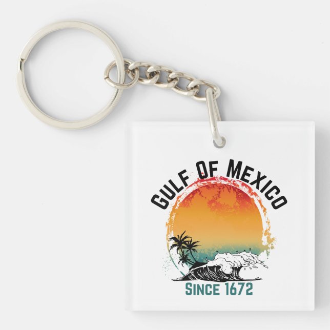 Llavero Golfo De México (Frente)