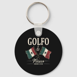 Llavero Golfo De México Desde 1550 Golfo De México Retro M