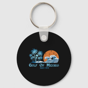 Llavero Golfo De México Desde 1672 Vintage Beach Tees Gulf
