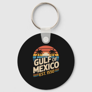 Llavero Golfo De México Est. 1550 Amantes de la Playa Vibr