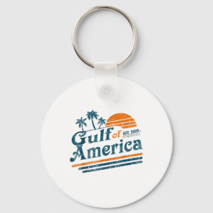 Llavero Golfo De Vintage Retro De Estados Unidos 2025