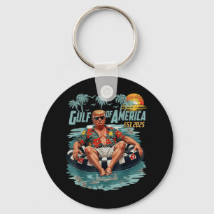Llavero Golfo Retro De Estados Unidos Este 2025 Golfo Amer