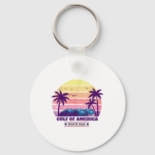 Llavero Golfo Retro De México Est 2025 Bandera Americana G