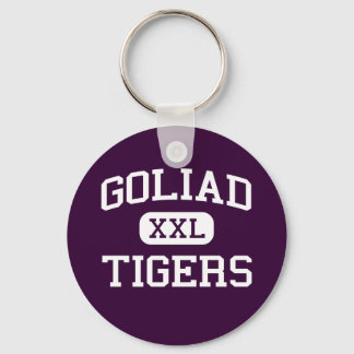 Llavero Goliad - Tigres - Escuela Secundaria - Goliad Texa