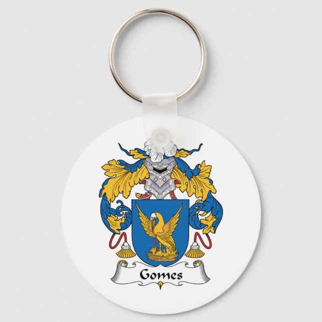 Llavero Gomes Family Crest (Anverso)