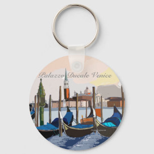Llavero Góndolas venecianas en el Palazzo Ducale Venice
