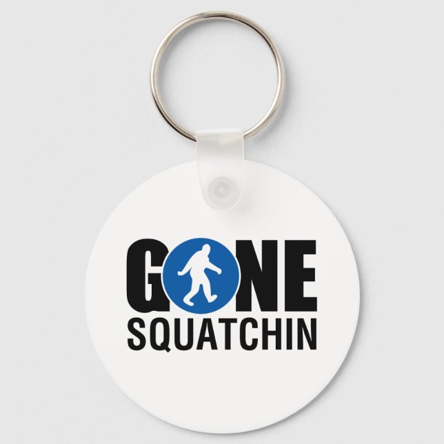Llavero Gone Squatchin (Anverso)