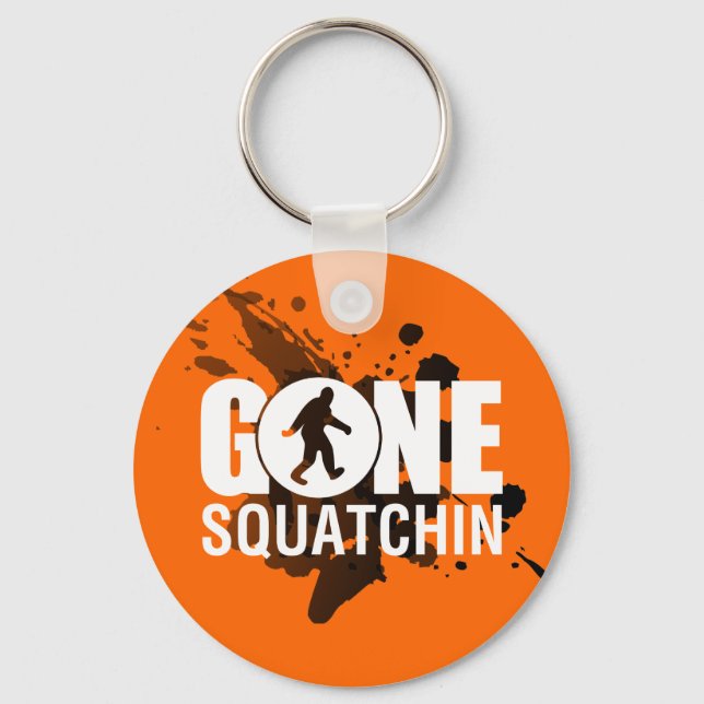 Llavero Gone Squatchin (Anverso)