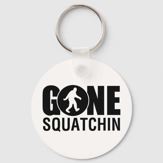 Llavero Gone Squatchin (Anverso)