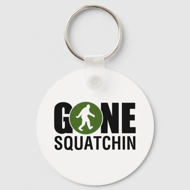 Llavero Gone Squatchin (Anverso)