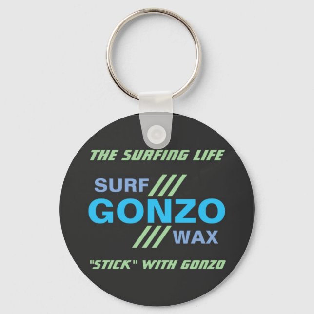 Llavero GONZO SURF WAX Keychain (Anverso)