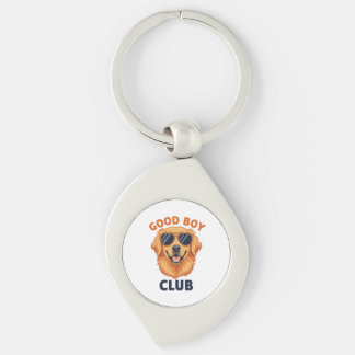 Llavero Good Boy Club | Dog Design Keychain