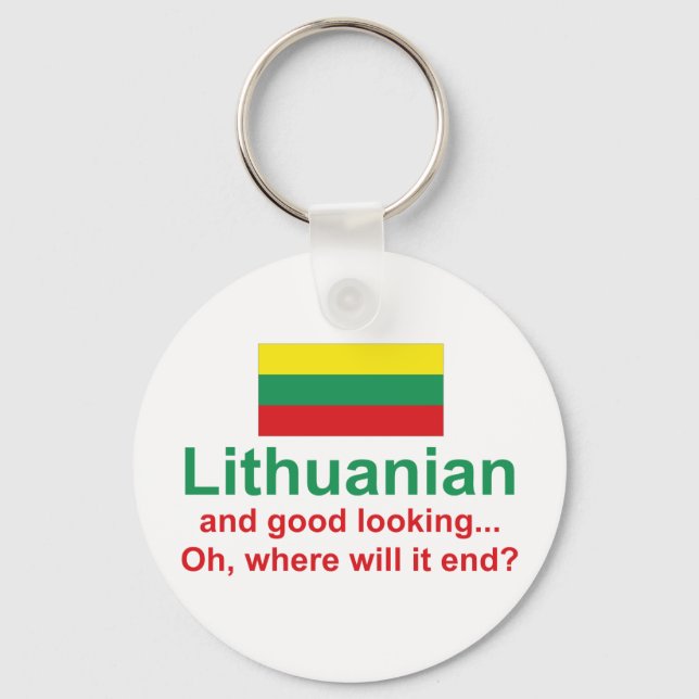 Llavero Good Looking Lithuanian (Anverso)