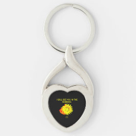 Llavero Good Night Sun Twisted Heart Keychain
