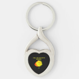 Llavero Good Night Sun Twisted Heart Keychain