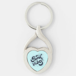 Llavero Good Vibes Keychain