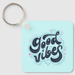Llavero Good Vibes Keychain