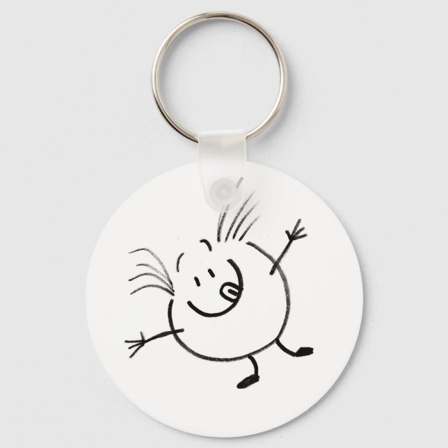 Llavero Goofy Doodle Guy Keychain (Anverso)